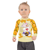 Girls Rash Guard - Joy Honey - Proverbs 16:24