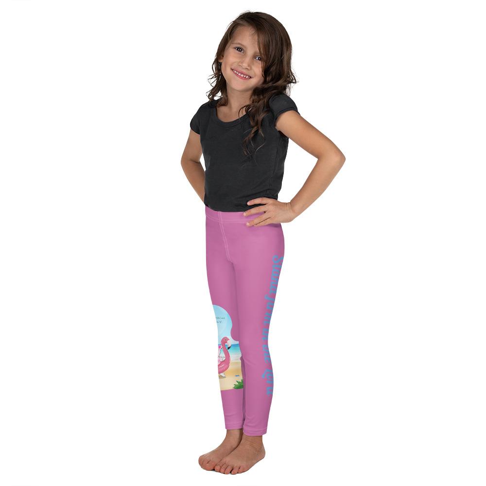 Girls hotsell flamingo leggings