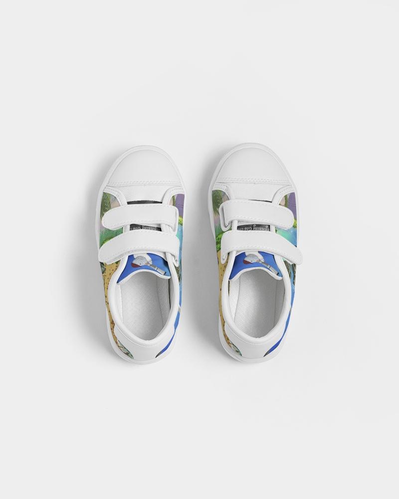 Kids Velcro Sneaker - Joseph and Dinosaurs