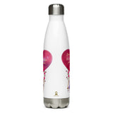 Stainless Steel Water Bottle - Joy - Great Love - Psalm 89:1