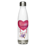 Stainless Steel Water Bottle - Joy - Great Love - Psalm 89:1