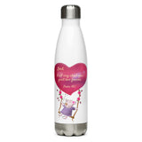 Stainless Steel Water Bottle - Joy - Great Love - Psalm 89:1