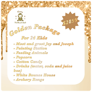Golden Package for 24 Kids - Birthday Party