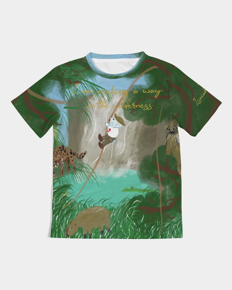 Kids T-shirts - Joseph in the Rainforest - Isaiah 43:19