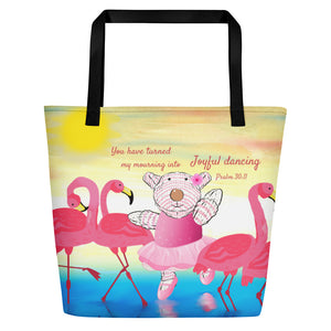 Fun Bag Joy Ballerina & Flamingos - Psalm 30:11