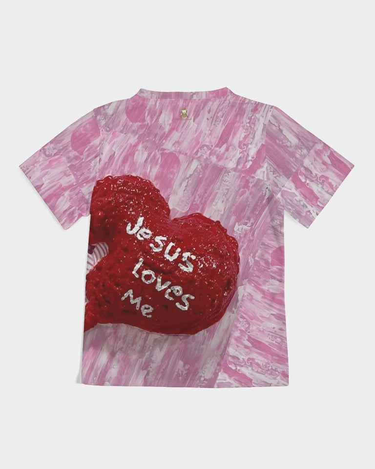 Kids T-shirt - Joy Jesus Loves Me