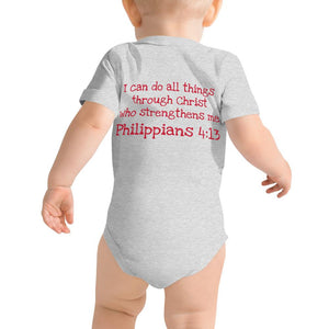 Baby Body - Joseph Firefighter - Philippians 4:13
