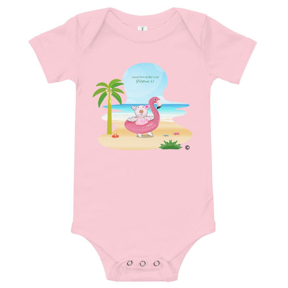 Baby Body - Joy Flamingo Beach - Philippians 4:1