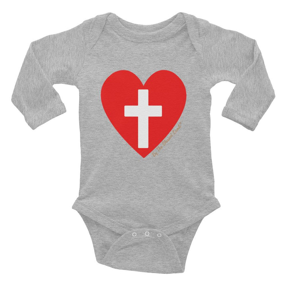 Baby Body Long Sleeve - Perfect Love Heart