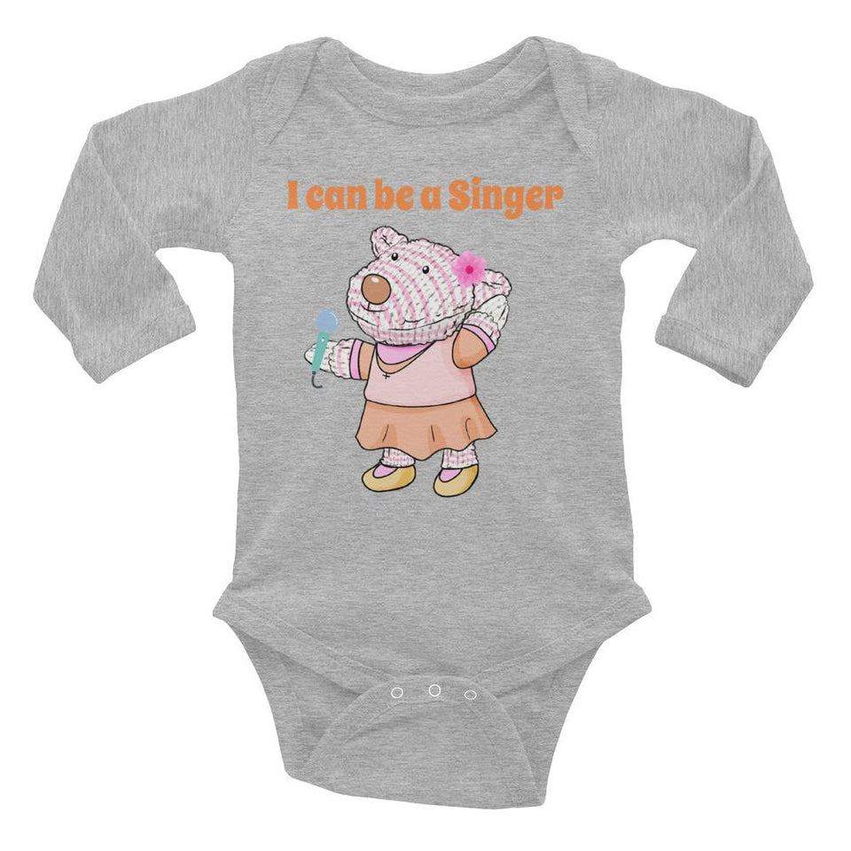 Baby Body  Long Sleev - Joy Singer 6-18M