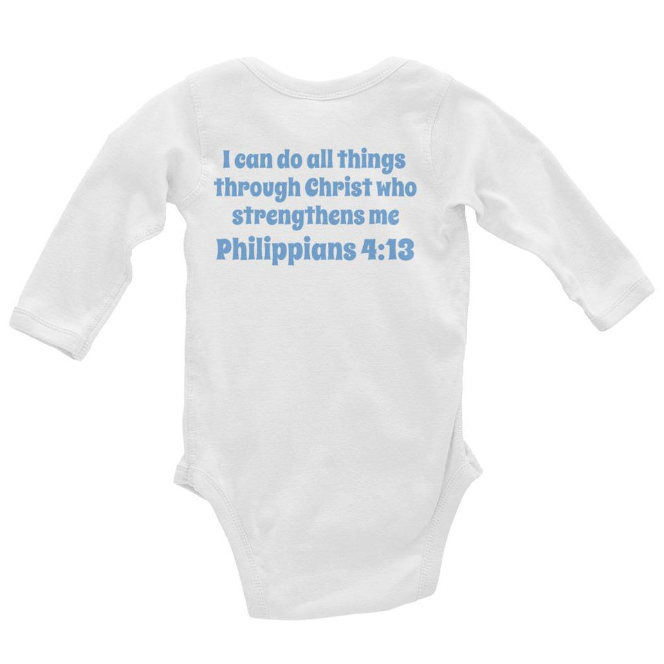 Baby Body Long Sleeve - Joseph Doctor - Philippians 4:13