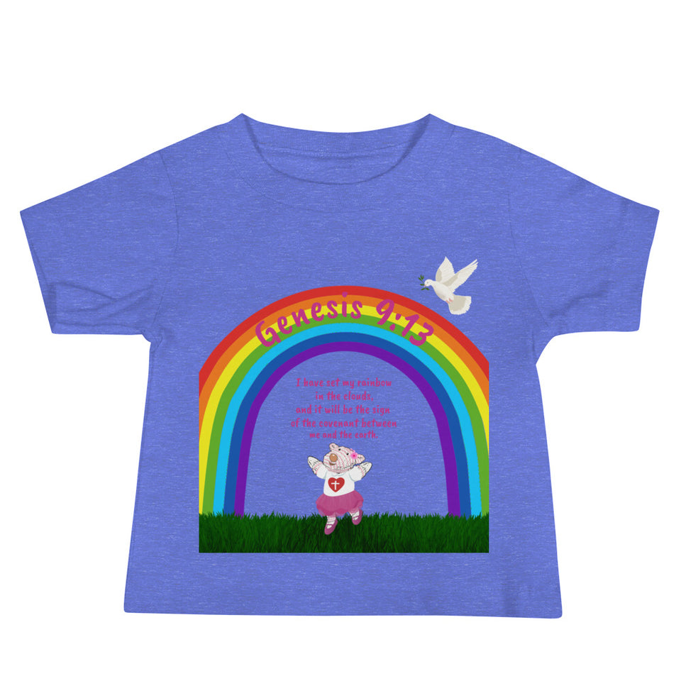 Baby T-Shirt - Joy Rainbow - Genesis 9:13