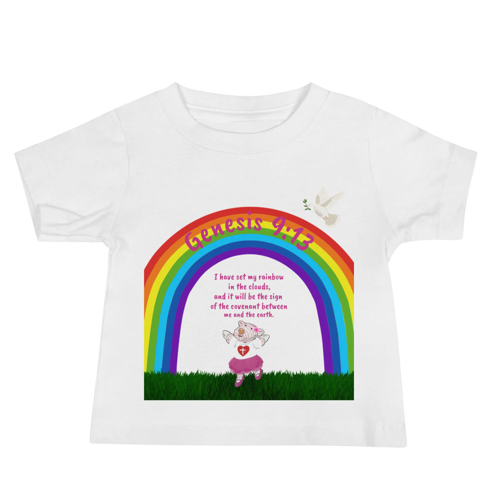 Baby T-Shirt - Joy Rainbow - Genesis 9:13