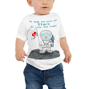 Baby T-Shirt - Joseph Astronaut - Psalm 136:9