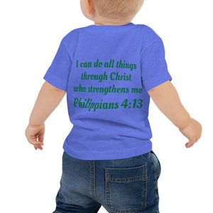 Baby T-Shirt - Joseph Fisher - Philippians 4:13