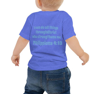 Baby T-Shirt - Joseph Golfer - Philippians 4:13
