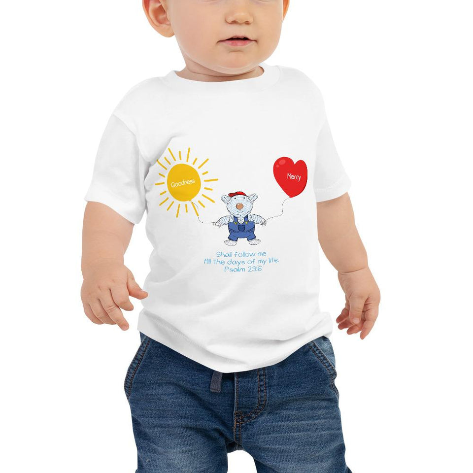 Baby T-Shirt - Joseph Goodness & Mercy - Psalm 23:6