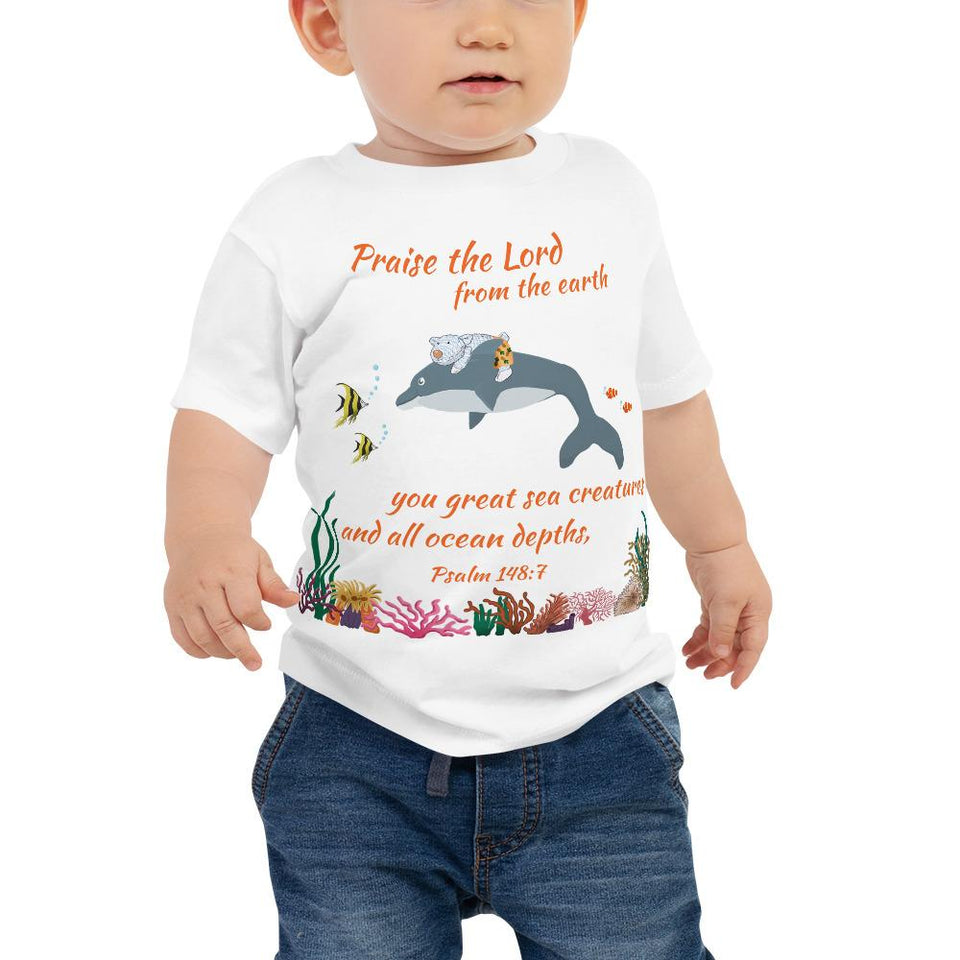 Baby T-Shirt - Baby T-Shirt - Joseph - The Sea - Psalm 148:7