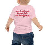 Baby T-Shirt - Joy Cheerleader - Philippians 4:1