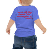 Baby T-Shirt - Joy Cheerleader - Philippians 4:1