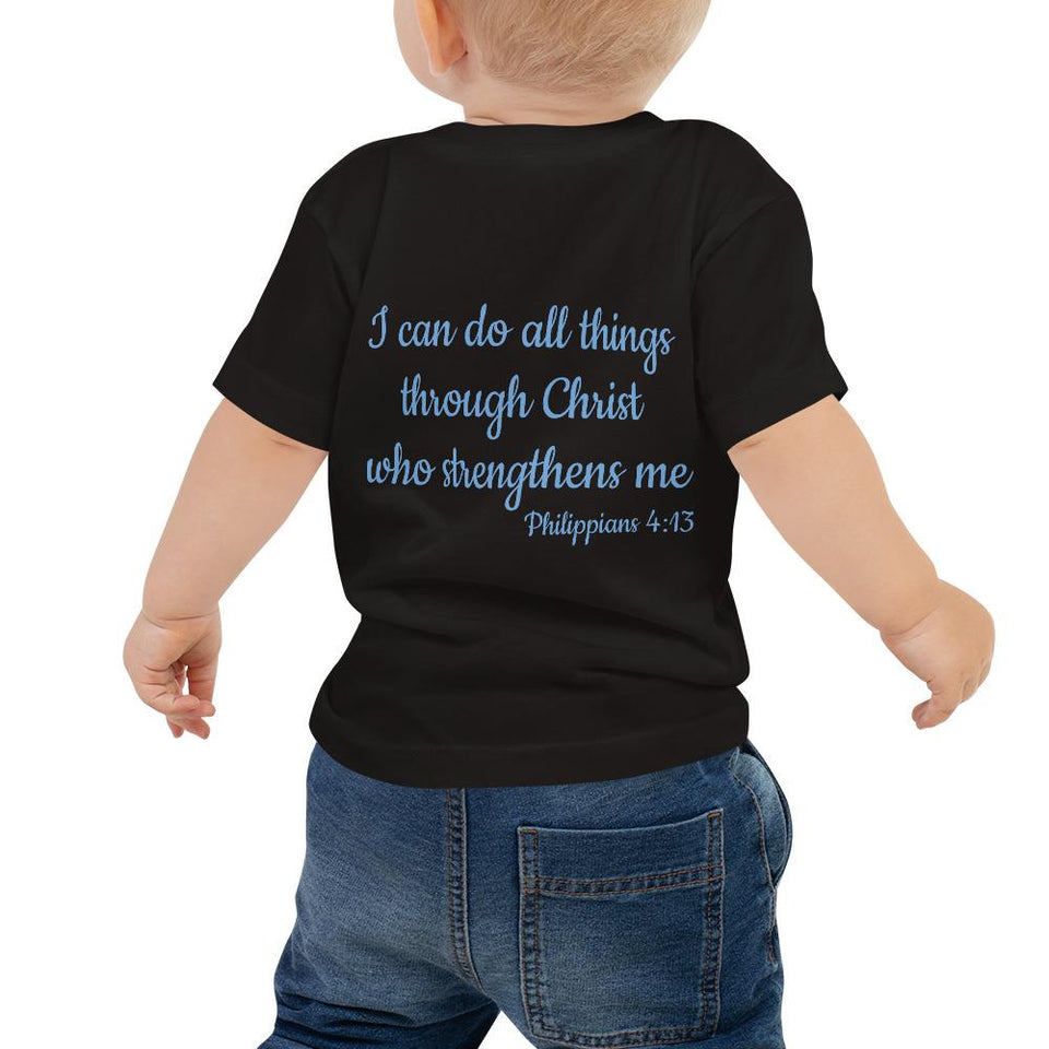 Baby T-Shirt - Joy Gymnast - Philippians 4:13