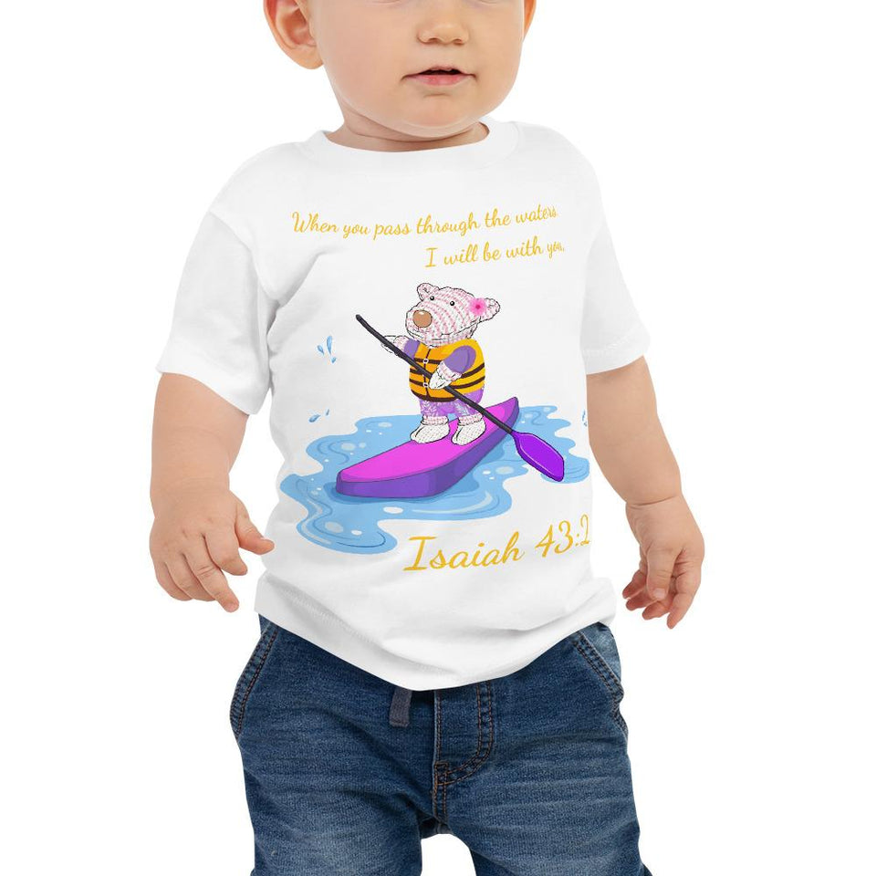 Baby T-Shirt - Joy Paddleboard - Isaiah 43:2