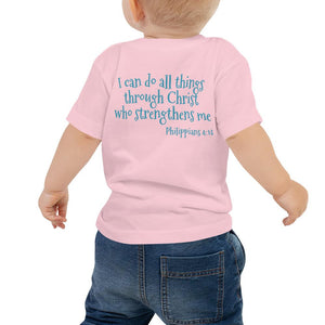 Baby T-Shirt - Joy Worship Dancer - Philippians 4:13