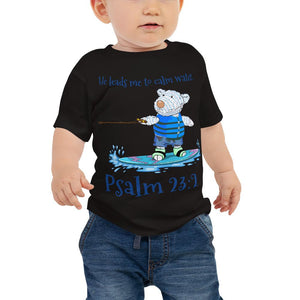 Baby T-Shirt - Wakeboard Joseph - Psalm 23:2