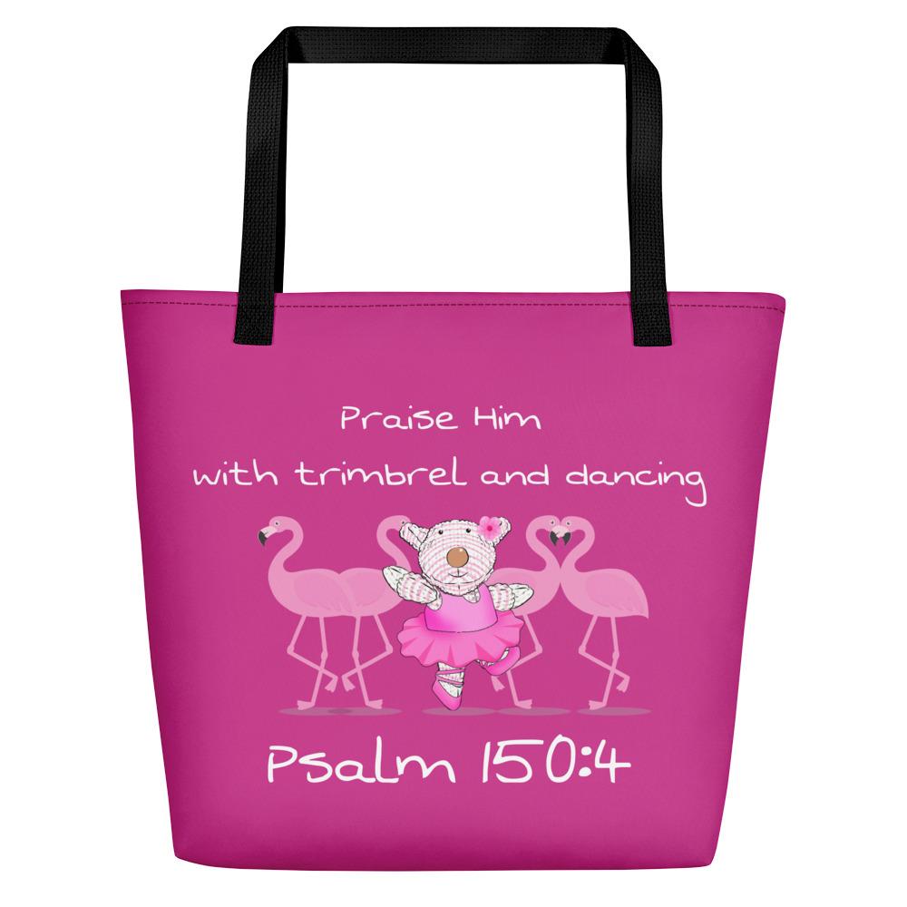 Fun Bag -  Joy Ballerina Flamingos - Psalm 150:4