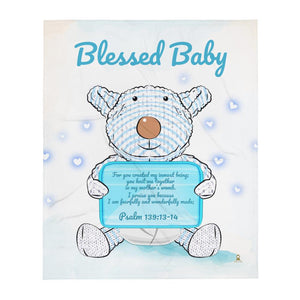 Blanket - Blessed Baby Joseph - Psalm 139:13-14