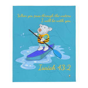Blanket - Joseph Paddleboard - Isaiah 43:2