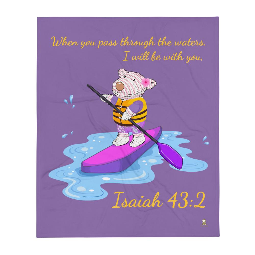 Blanket Joy Paddleboard - Isaiah 43:2