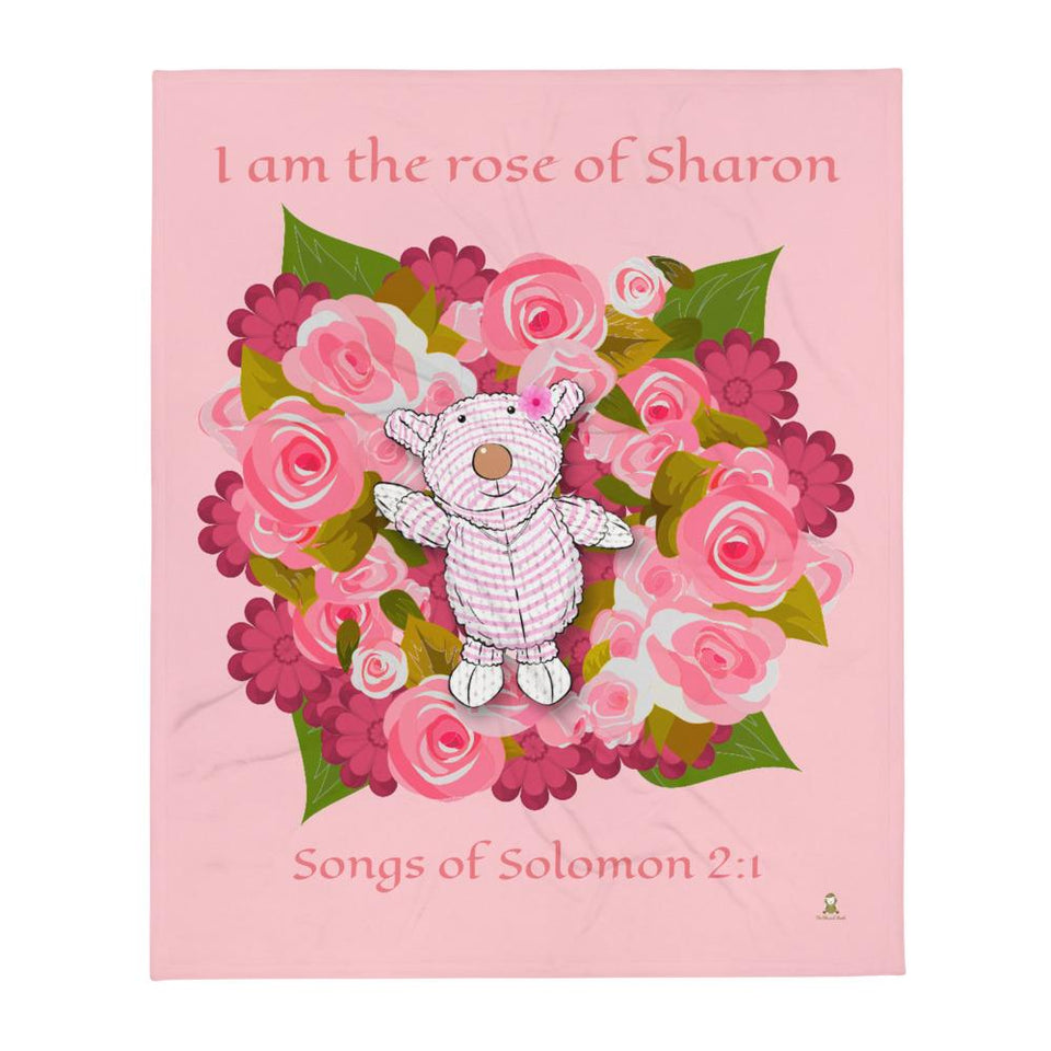 Blanket - Joy Roses - Song of Solomon 2:1