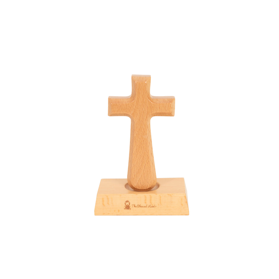 Prayer Gift Set - Anointing Oil and Wood Cross