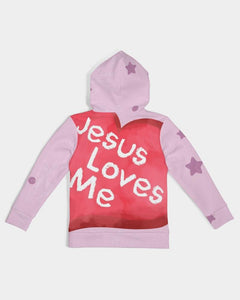 Girls Hoodie - Jesus Loves Me - Joy