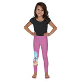 Girls's Leggings - Joy Flamingo Beach - Philippians 4:1