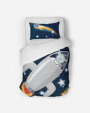 Twin Duvet Cover Set - SpaceShip Joseph - The Stars - Psalm 147:4