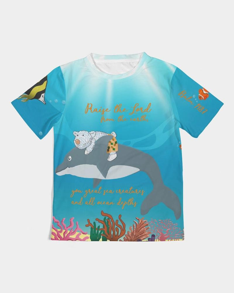 Kids T-Shirt - Boy's T-Shirt - The Sea Joseph - Psalm 148:7