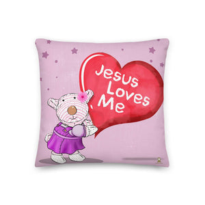 Pillow - Jesus Loves Me - Joy
