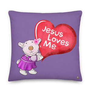 Pillow - Jesus Loves Me - Joy