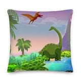 Pillow - Pillow - Joseph & Dinosaurs - Genesis 1:1