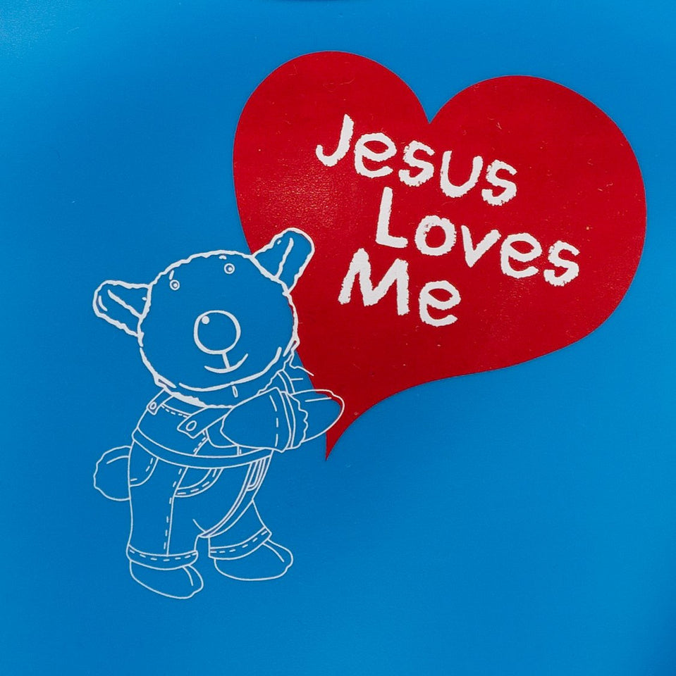 Silicone Bib - Joseph - Jesus Loves me