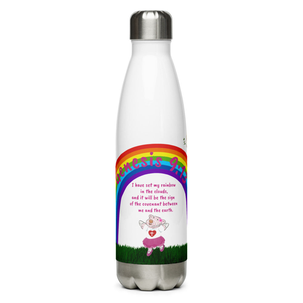 Water Bottle - Joy Rainbow - Genesis 9:13