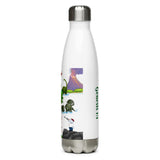 Stainless Steel Water Bottle - Joseph and Dinosaurs - Genesis 1:1