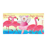 Towel Joy Ballerina & Flamingos - Psalm 30:11
