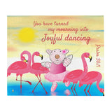 Blanket - Joy Ballerina & Flamingos - Psalm 30:11