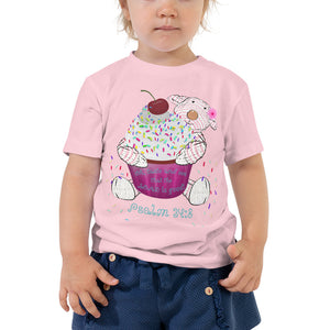 Toddler T-shirt - Joy Cupcake - Psalm 34:8
