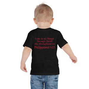 Toddler T-Shirt - Joseph Firefighter - Philippians 4:13