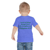 Toddler T-Shirt - Joseph Fisher - Philippians 4:13