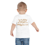 Toddler T-Shirt - Joseph Pilot - Philippians 4:13